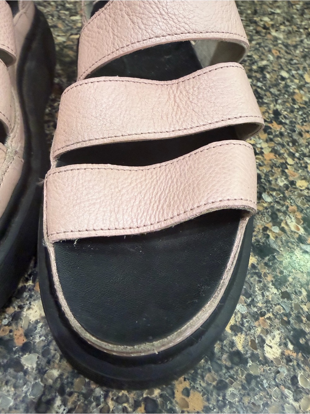 Dr martens Platform Fisherman Sandals in Light Pink size 7 - Picture 3 of 9